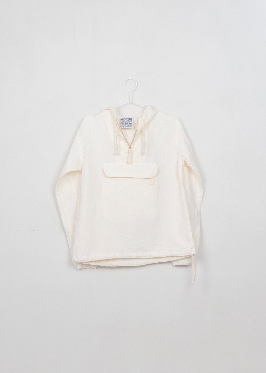 Shoreline Anorak Jacket: Washed White