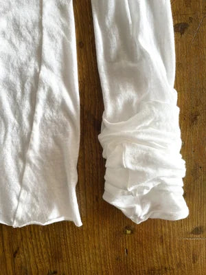 Women's highsoft jersey LS - White