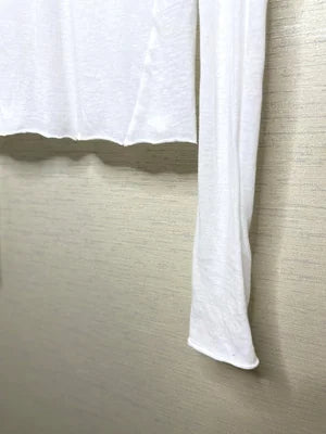 Women's highsoft jersey LS - White