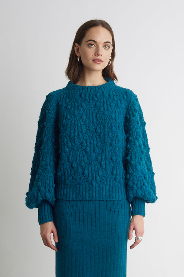 FAI BRIEF ALABASTER : merino wool knit : Rafaiel Knitwear NYC