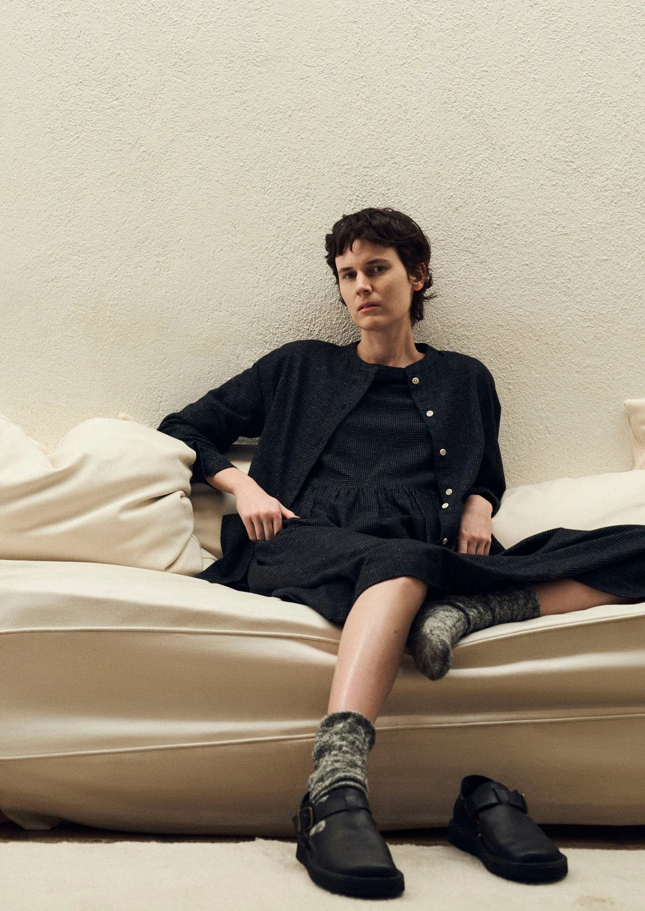 Freya Cotton Cashmere Dress