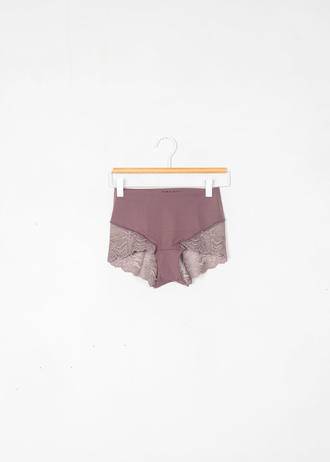 Undie-tectable® Smoothing Lace Hi-Hipster Panty - Umber Ash