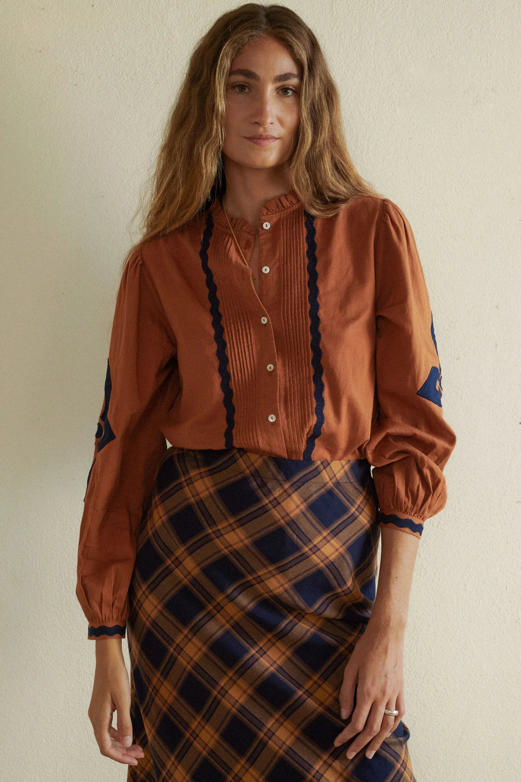 Leonor Blouse Caramel