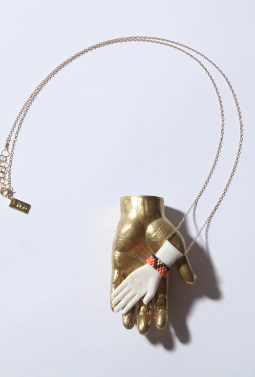 Sagrado Giving Hand Necklace - Point Bracelet