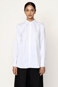 Museo Button Up - White Poplin