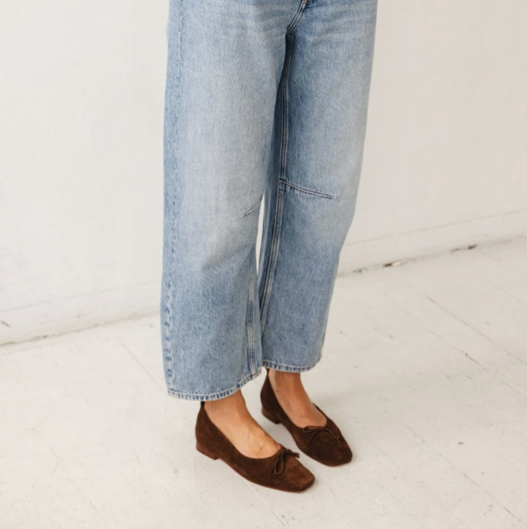 The Demi Ballet Flat - Chocolate