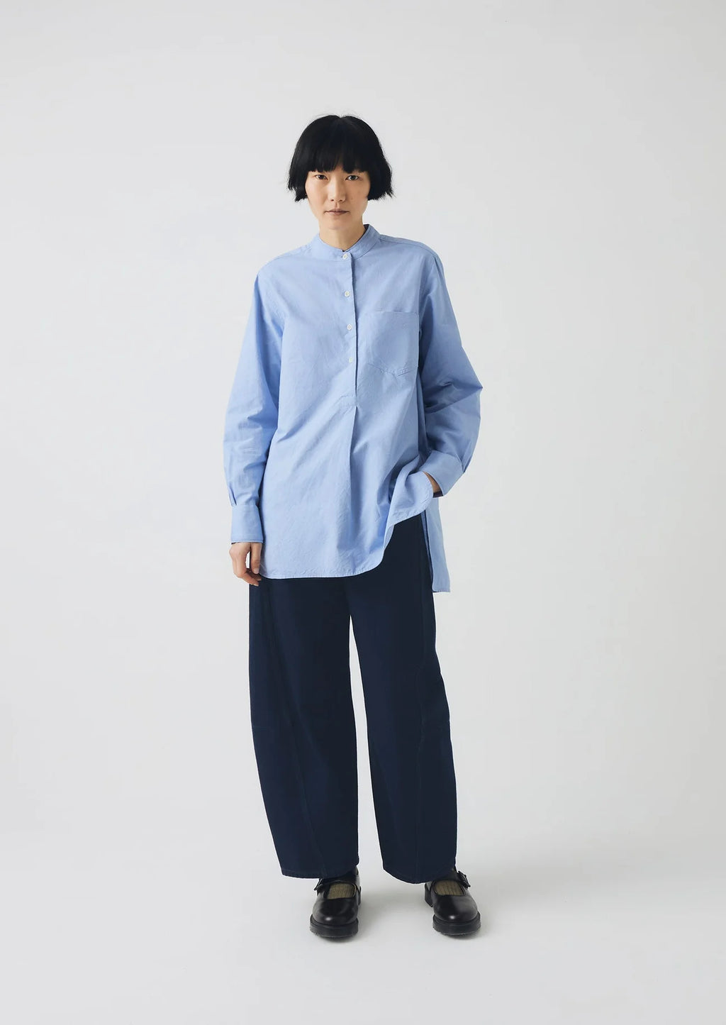 Taro Cotton Oxford Shirt