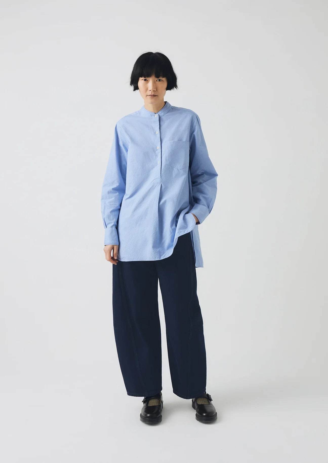 Taro Cotton Oxford Shirt