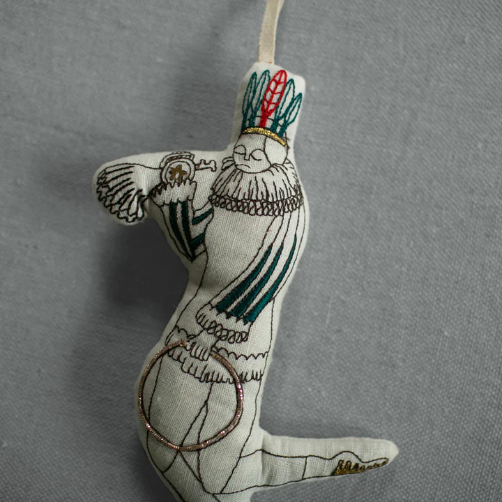 Feathered Hoop Man- Lavender Scented