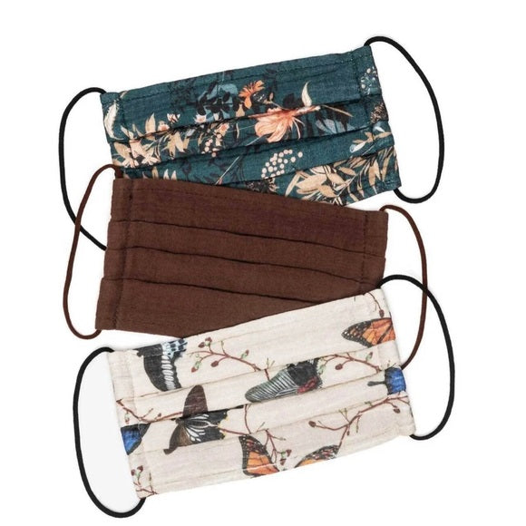 Cotton Face Mask - 3 piece set