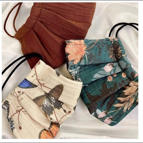 Cotton Face Mask - 3 piece set